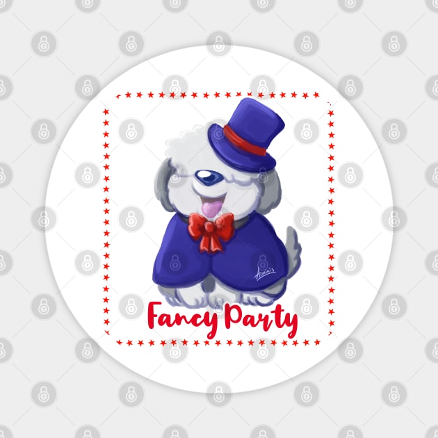 Fancy Party Magnet by Arminis